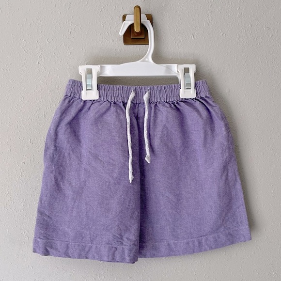 Oliver + June Purple Drawstring Shorts Size 4T - Picture 4 of 6